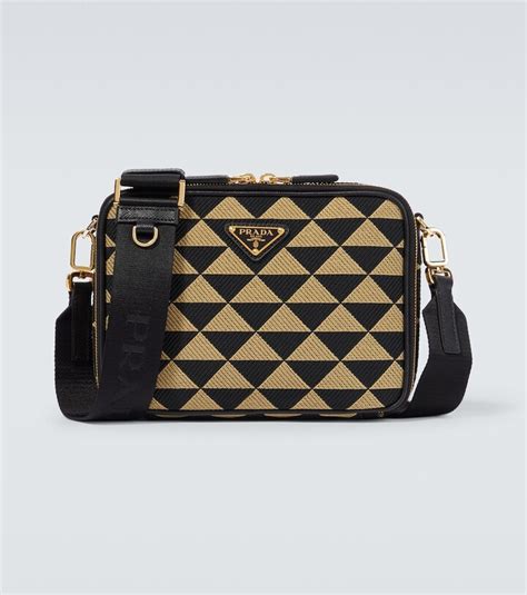 prada logo jacquard crossbody bag|The Symbole .